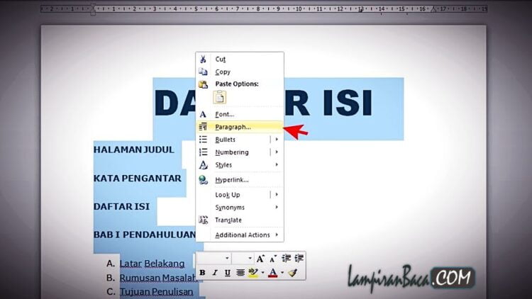 Cara Buat Daftar Isi Otomatis di Ms Word Dengan Mudah - TeknoHive
