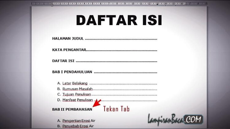 Cara Buat Daftar Isi Otomatis di Ms Word Dengan Mudah - TeknoHive