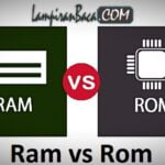 Wajib Tahu, Perbedaan RAM dan ROM di Android