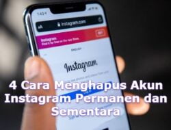 4 Cara Hapus akun IG Permanen dan Sementara Dengan Mudah