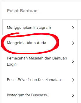 Cara Hapus akun IG