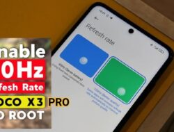 Cara mengatur Poco X3 Pro maksimal 90Hz saja, agar hemat baterai