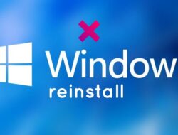 7 Tanda Laptop Minta Instal Ulang