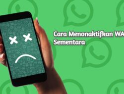 Cara Menonaktifkan WA Sementara Tanpa Mematikan Jaringan Internet