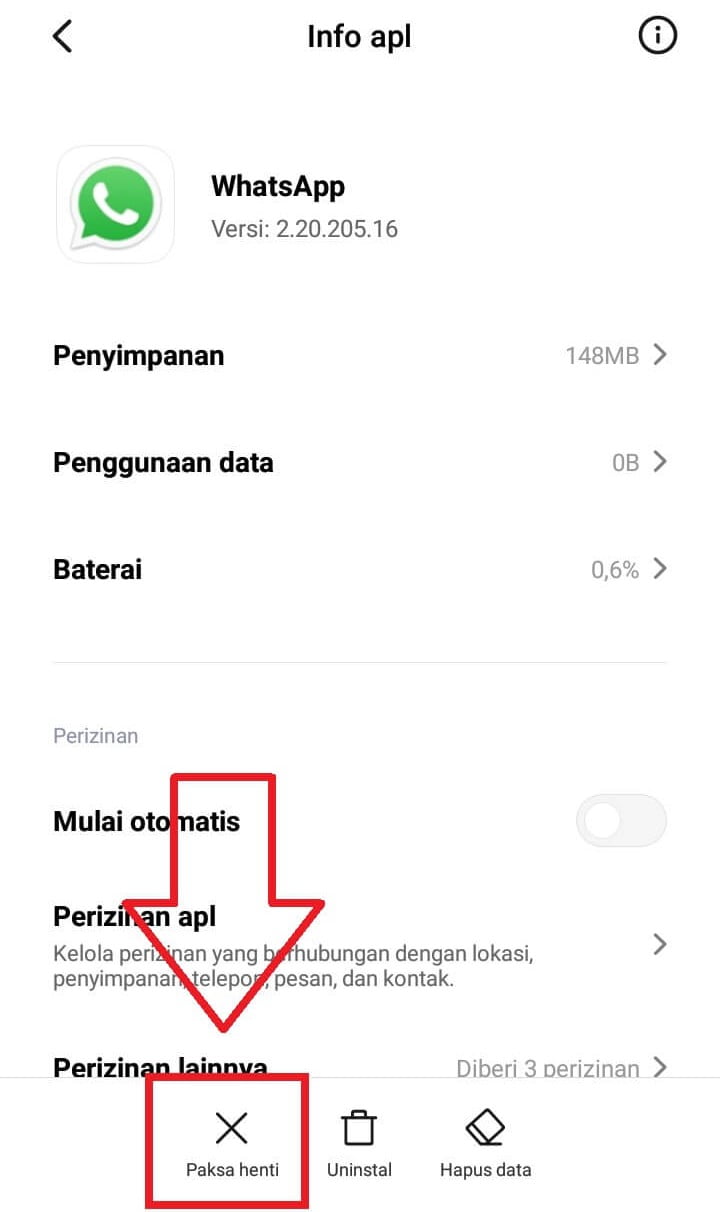 Cara Menonaktifkan WA Sementara