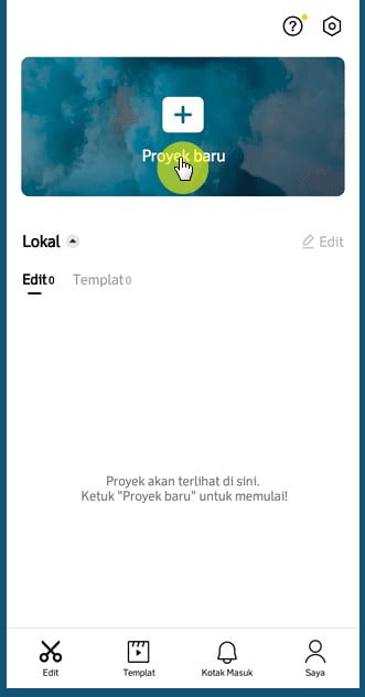 Cara Potong Video di CapCut