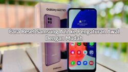 Cara reset Samsung A22