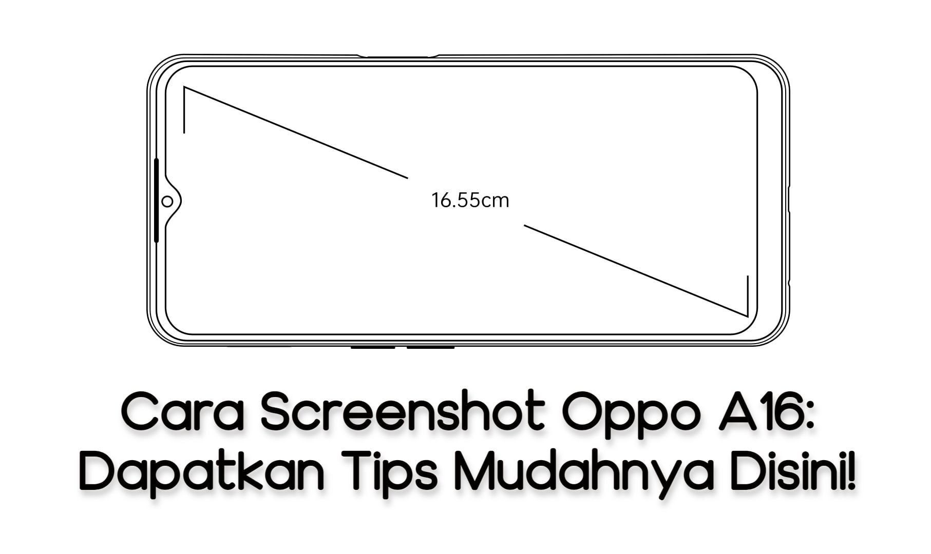 Cara Screenshot Oppo A16