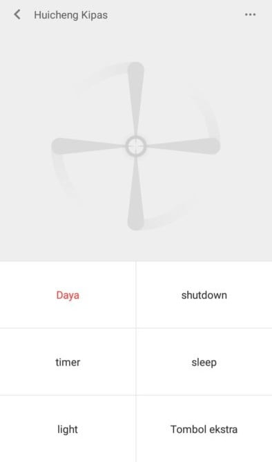 Aplikasi Remote Kipas Angin Cosmos